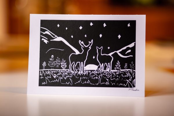 Deer Greeting Card