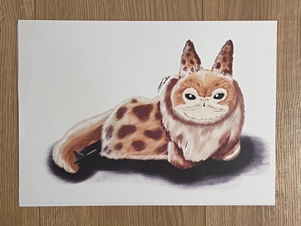 Loth Cat A4 Print